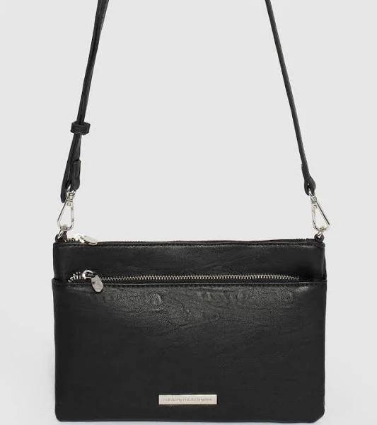 Black Demi Double Purse