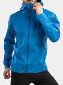 Black Diamond Men's Fineline Stretch Rain Shell - Small - Kingfisher
