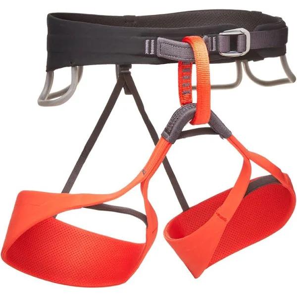 Black Diamond Solution Womens Harness (Black/Octane,M)