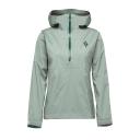 Black Diamond Stormline Stretch Anorak - Women's XL Foam Green