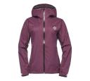 Black Diamond Stormline Stretch Rain Shell Jacket Aluminum Women - XXS