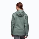 Black Diamond Stormline Stretch Rain Shell - Women's Laurel Green L