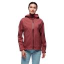 Black Diamond Stormline Stretch Rain Shell - Women's Pomegranate M