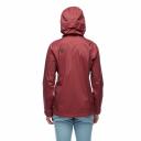 Black Diamond W Stormline Stretch Rain Shell - Cherrywood XS