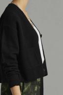 Black Lindsay V Neck Cardigan