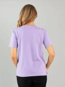 Black Pepper Kinnersly Satin Trim Top in Violet Purple 20