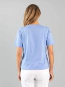 Black Pepper | Kinnersly Scoop Neck Tee | Female | Blue | Size 16 | Tops