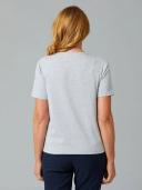 Black Pepper Kinnersly Scoop Neck Tee Ice Marle Grey 18