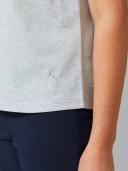 Black Pepper Kinnersly Scoop Neck Tee Ice Marle Grey 18