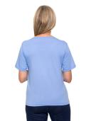 Black Pepper Kinnersly Scoop Neck Top in Sky Blue 14