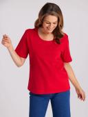 Black Pepper Kinnersly Scoop Neck Top in Sky Blue 14