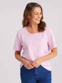 Black Pepper Kinnersly Scoop Neck Top in Sky Blue 14