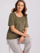 Black Pepper Kinnersly Scoop Neck Top in Sky Blue 14