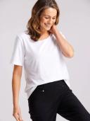 Black Pepper Kinnersly Scoop Neck Top in Sky Blue 14