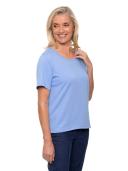 Black Pepper Kinnersly Scoop Neck Top in Sky Blue 14