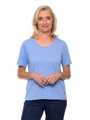 Black Pepper Kinnersly Scoop Neck Top in Sky Blue 14
