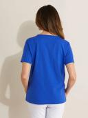 Black Pepper | Kinnersly V Neck Top | Female | Blue | Size 8 | Tops
