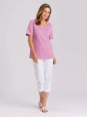 Black Pepper | Kinnersly V Neck Top | Female | Pink | Size 8 | Tops