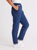 Black Pepper Snowy MT Fleece Short Pant in Blue 12