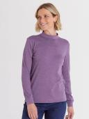 Black Pepper | Winterlock Skivvy | Female | Purple | Size 10 | Tops