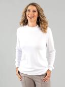 Black Pepper | Winterlock Skivvy | Female | White | Size 8 | Tops