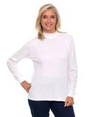 Black Pepper | Winterlock Skivvy | Female | White | Size 8 | Tops