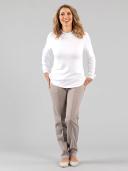 Black Pepper | Winterlock Skivvy | Female | White | Size 8 | Tops