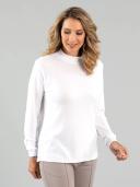 Black Pepper | Winterlock Skivvy | Female | White | Size 8 | Tops