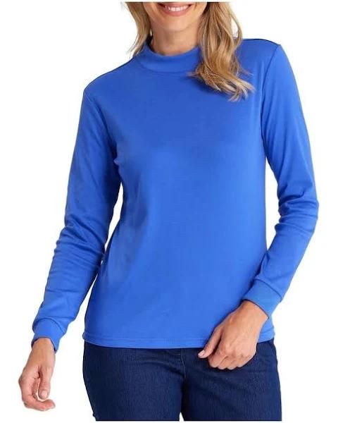 Black Pepper Womens Winterlock Skivvy Cornsilk / 10