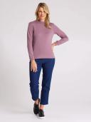 Black Pepper Womens Winterlock Skivvy Mushroom Pink / 10