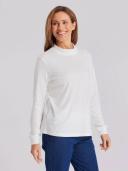 Black Pepper Womens Winterlock Skivvy Vanilla / 10