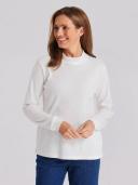 Black Pepper Womens Winterlock Skivvy Vanilla / 10