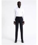 Blaq Tailored Check Suit Pant in Navy 87R