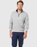 Blazer Heather 1/2 Zip Sweat in Olive Green XL