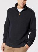 Blazer Heather 1/2 Zip Sweat - Mineral Red - Size 3XL