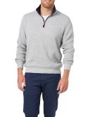 Blazer Mens Heather Half Zip Sweat Grey Marle / XL