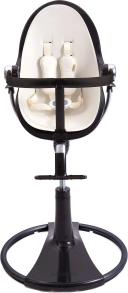 Bloom Fresco High Chair Chrome Frame - Black