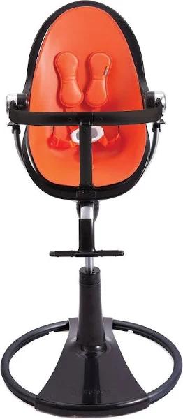 Bloom Fresco High Chair Chrome Frame - Black