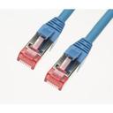 Blue Cat 6A S FTP LSZH Ethernet Network Cable - 0.25m