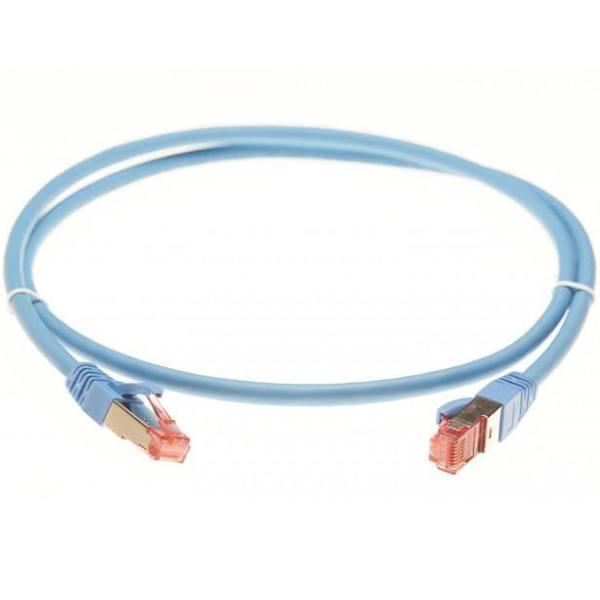 Blue Cat 6A S FTP LSZH Ethernet Network Cable - 0.25m