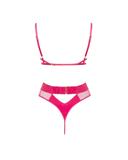 Bluebella (AU) Orla Wired Body Fuchsia Pink | Womens 16F Mesh Body | Luxury Lingerie