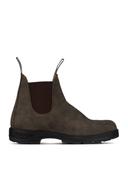 Blundstone 585 Rustic Brown Leather Chelsea Ankle Boots, Brown / UK 4.5