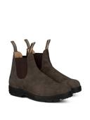 Blundstone 585 Rustic Brown Leather Chelsea Ankle Boots, Brown / UK 4.5