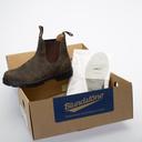 Blundstone 585 Rustic Brown Leather Chelsea Ankle Boots, Brown / UK 4.5