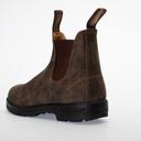 Blundstone 585 Rustic Brown Leather Chelsea Ankle Boots, Brown / UK 4.5