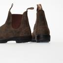 Blundstone 585 Rustic Brown Leather Chelsea Ankle Boots, Brown / UK 4.5