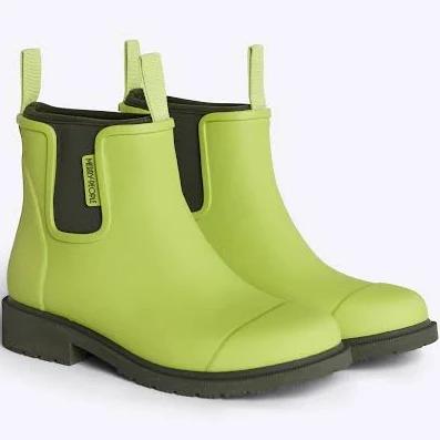 Bobbi Gumboot | Lime & Olive | Men's