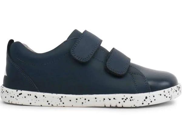 Bobux Kid+ Grass Court Waterproof Speckled Sole Shoe - Navy EU30