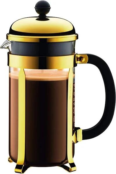 Bodum Chambord Coffee Maker 8 Cup Gold