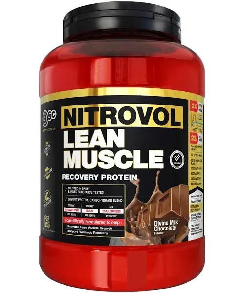 Body Science - Nitrovol Lean Muscle 3kg Milk Chocolate